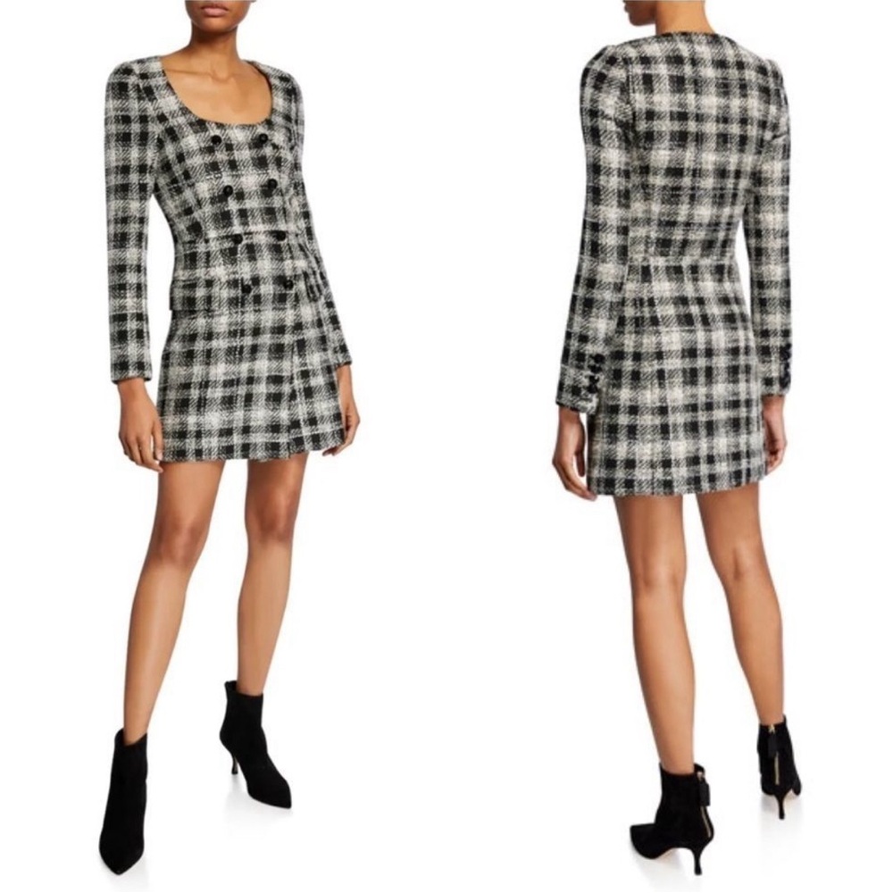 Veronica Beard Tweed Mini Dress Size 2